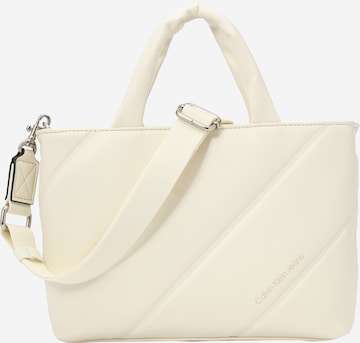 Calvin Klein Jeans Handväska i vit: framsida