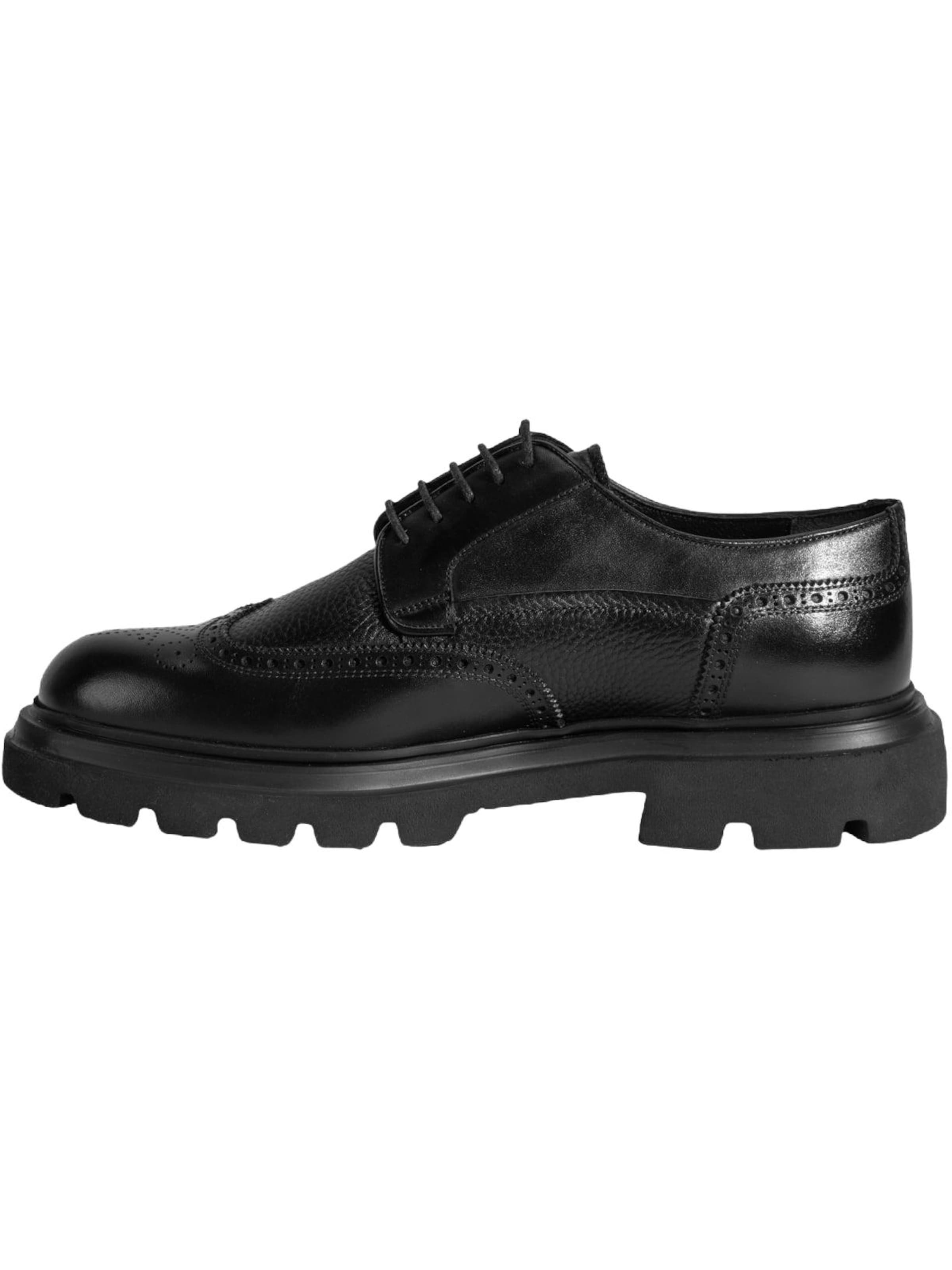 Desa Veterschoen 'Schnürschuhe' in Zwart