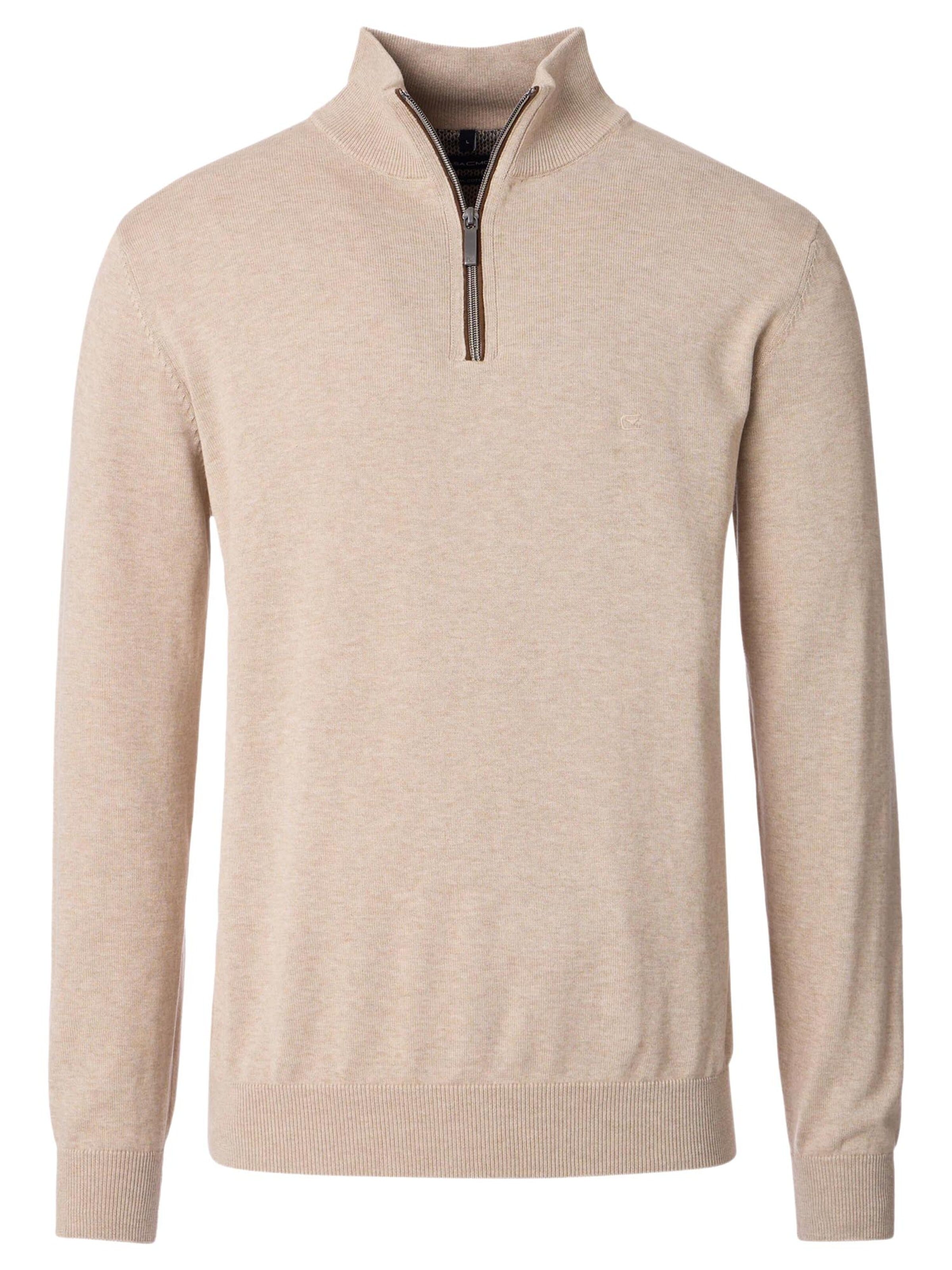 CASAMODA Sweater 'Basic' in Beige: front