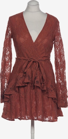 NA-KD Kleid S in Braun: Vorderseite
