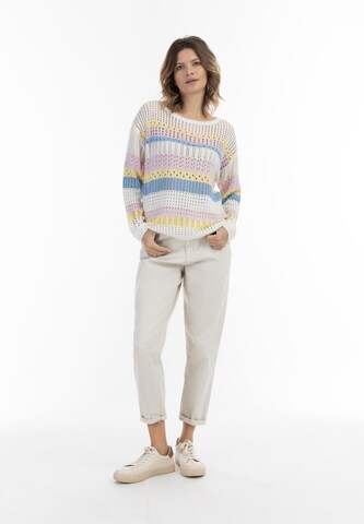 usha BLUE LABEL Pullover in Weiß