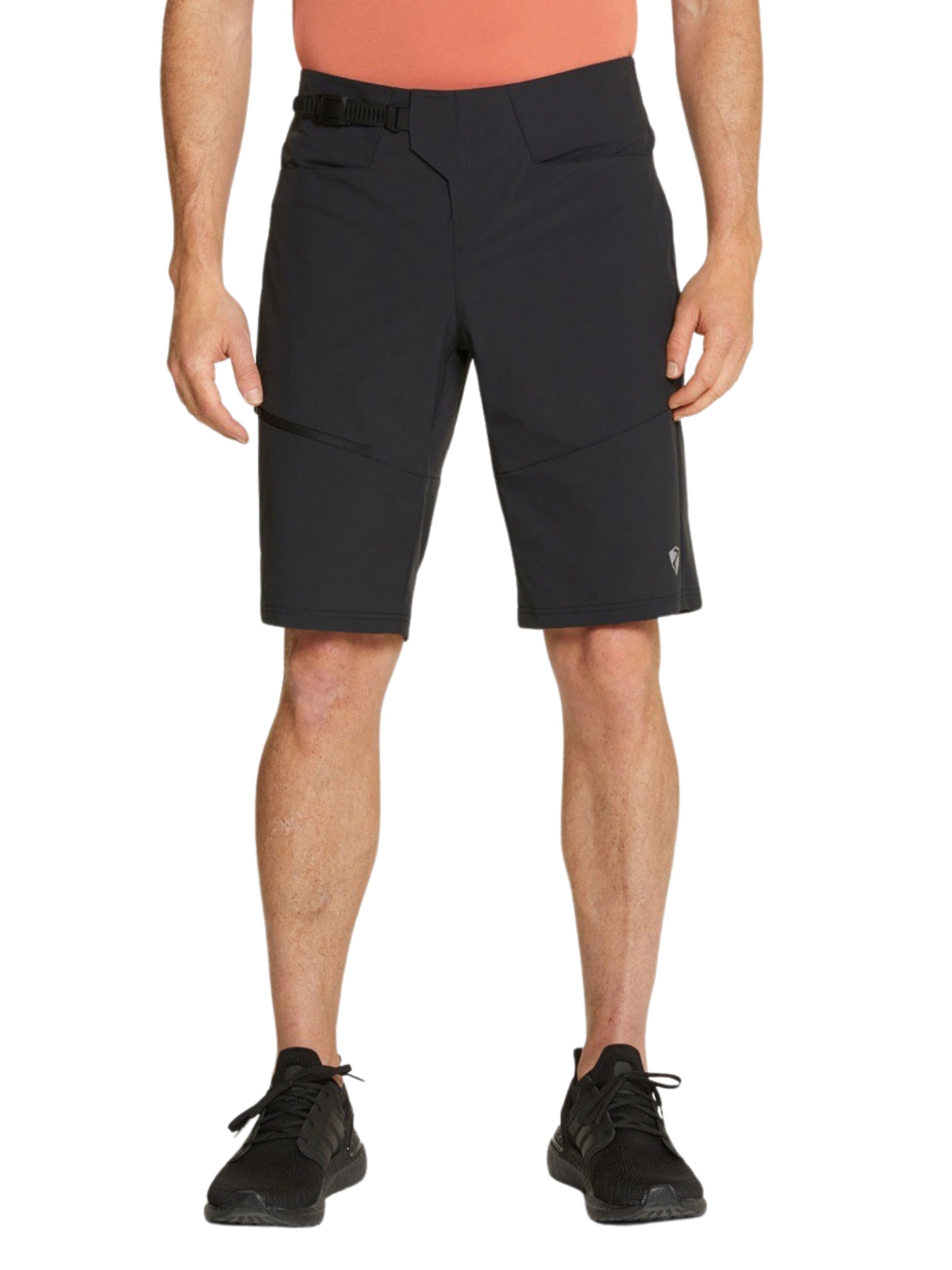 regular Pantaloni sportivi 'Nuwe X' di ZIENER in nero: frontale