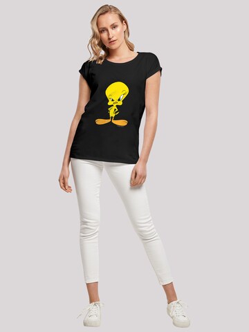 T-shirt 'Looney Tunes Angry Tweety' F4NT4STIC en noir