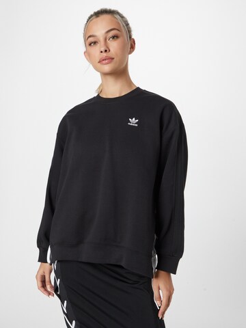 ADIDAS ORIGINALS Sweatshirt 'Always Original Laced' in Schwarz: predná strana