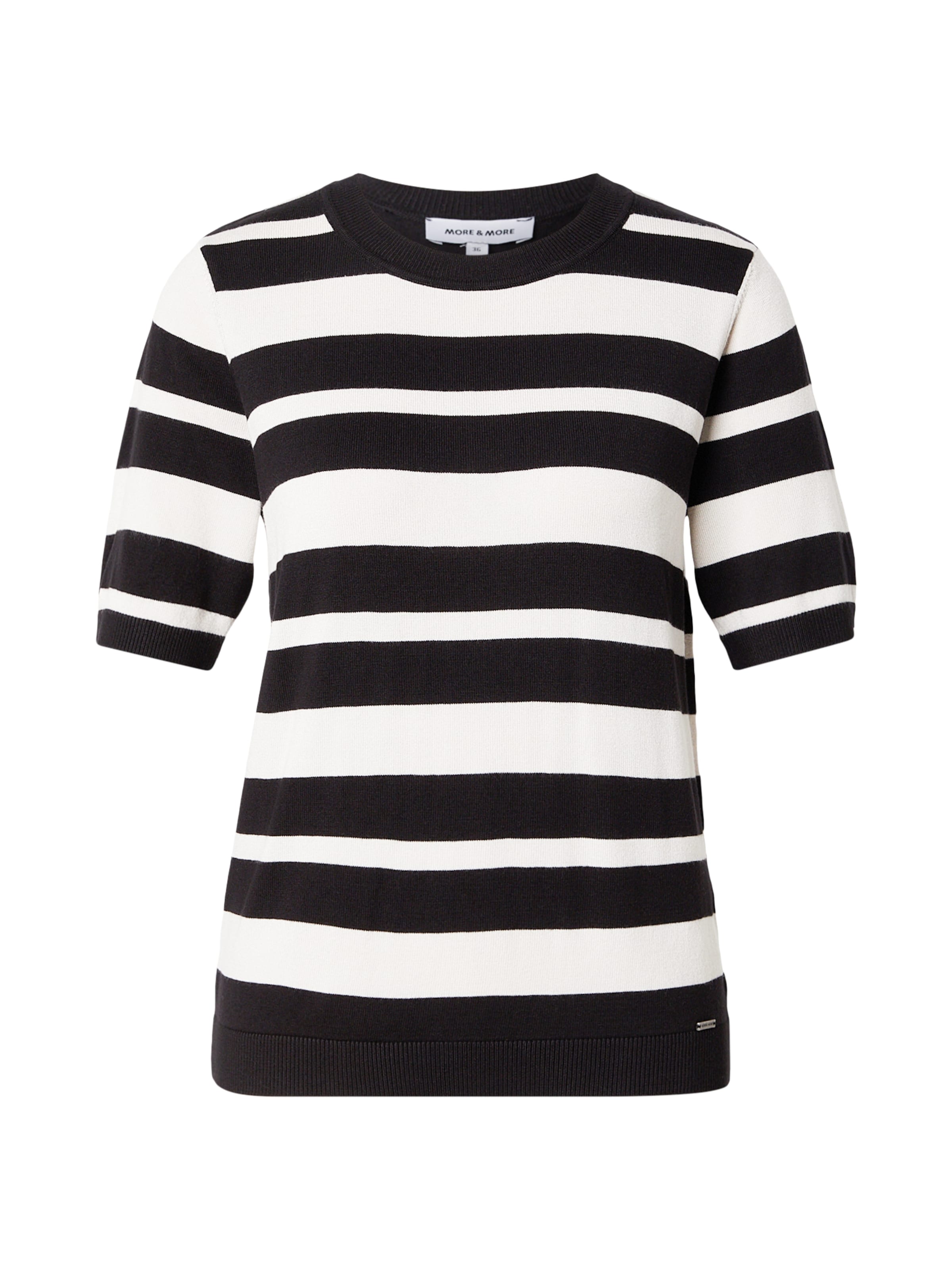 MORE & MORE Πουλόβερ σε μαύρο: μπροστά