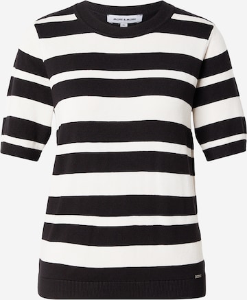 MORE & MORE - Pullover em preto: frente