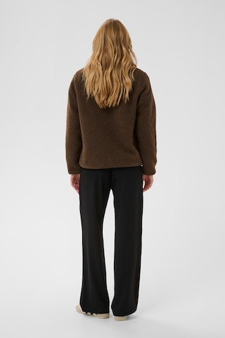 Love Copenhagen Fleece jas 'Vigga ' in Bruin