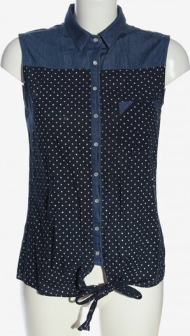 COLLEZIONE ALESSANDRO Hemd-Bluse in M in Blue: front