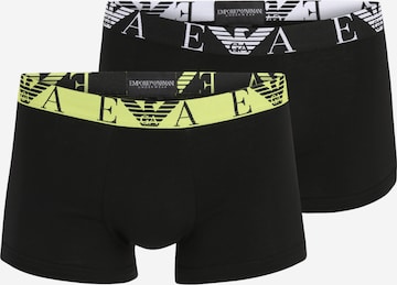 Emporio Armani Boxerky – černá: přední strana