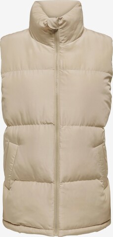 Gilet 'CALI' ONLY en beige : devant