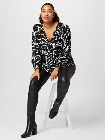 Dorothy Perkins Curve Blouse in Zwart