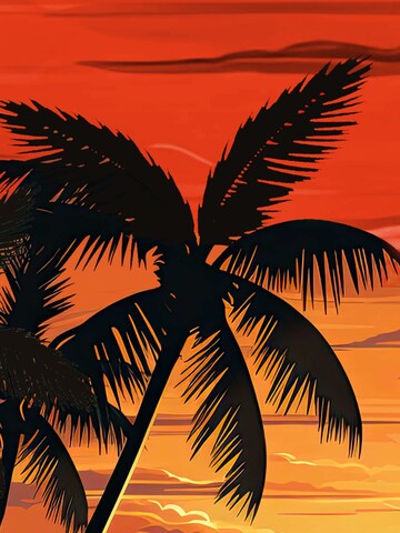 Hawaiihemdshop.de Regular fit Overhemd 'Hawaiihemd Hawaiian Girl' in Rood