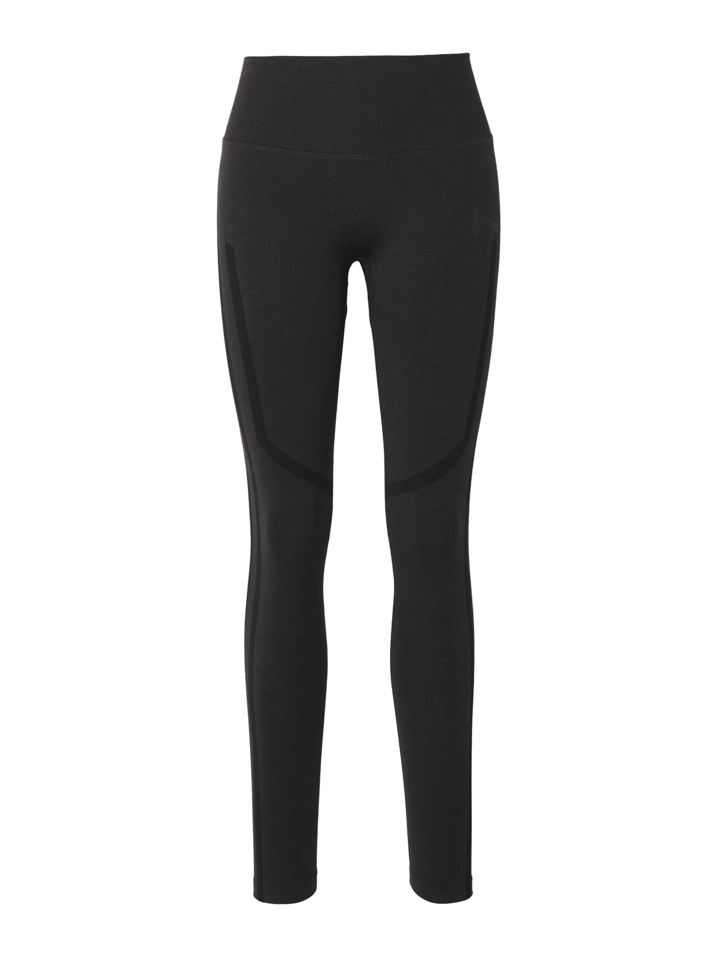 pelēks ICANIWILL Šaurs Sporta bikses 'Rush': no priekšpuses