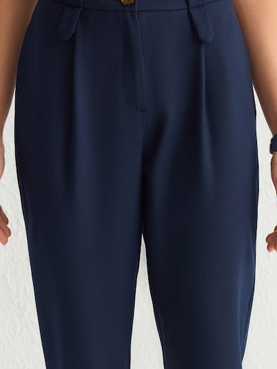 Trendyol Pantalon à pince en indigo, Vue avec produit