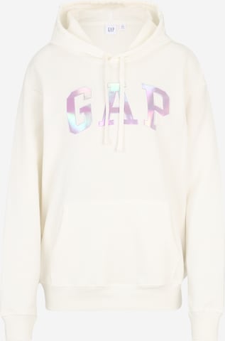 Gap Tall Свитшот 'HERITAGE' в Белый: спереди