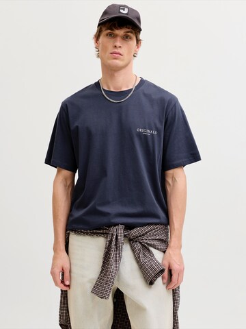 JACK & JONES Paita 'JORMONTAUK' värissä sininen: etupuoli