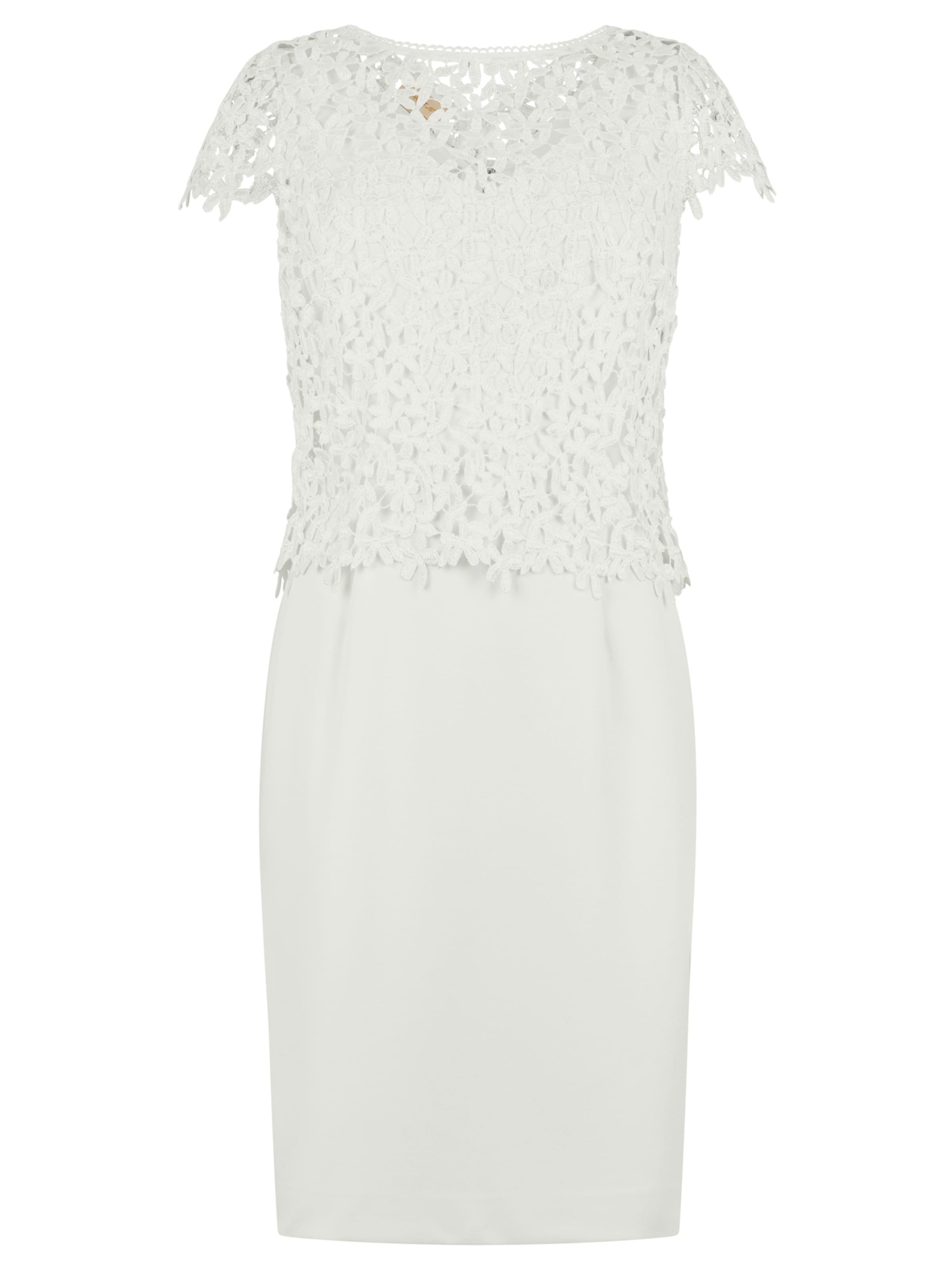 APART Sheath Dress in White: front