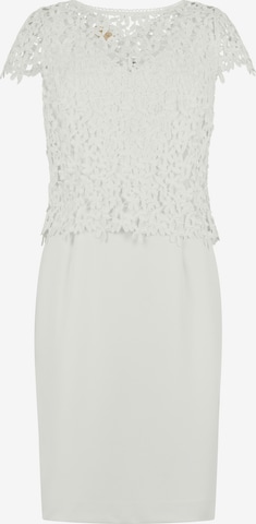 APART Sheath Dress in White: front