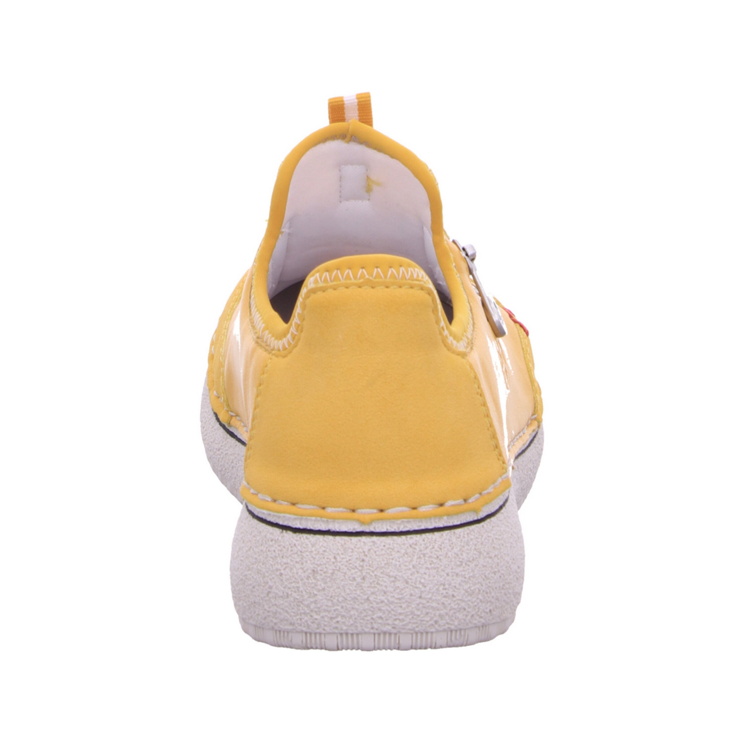 Baskets basses Rieker en jaune