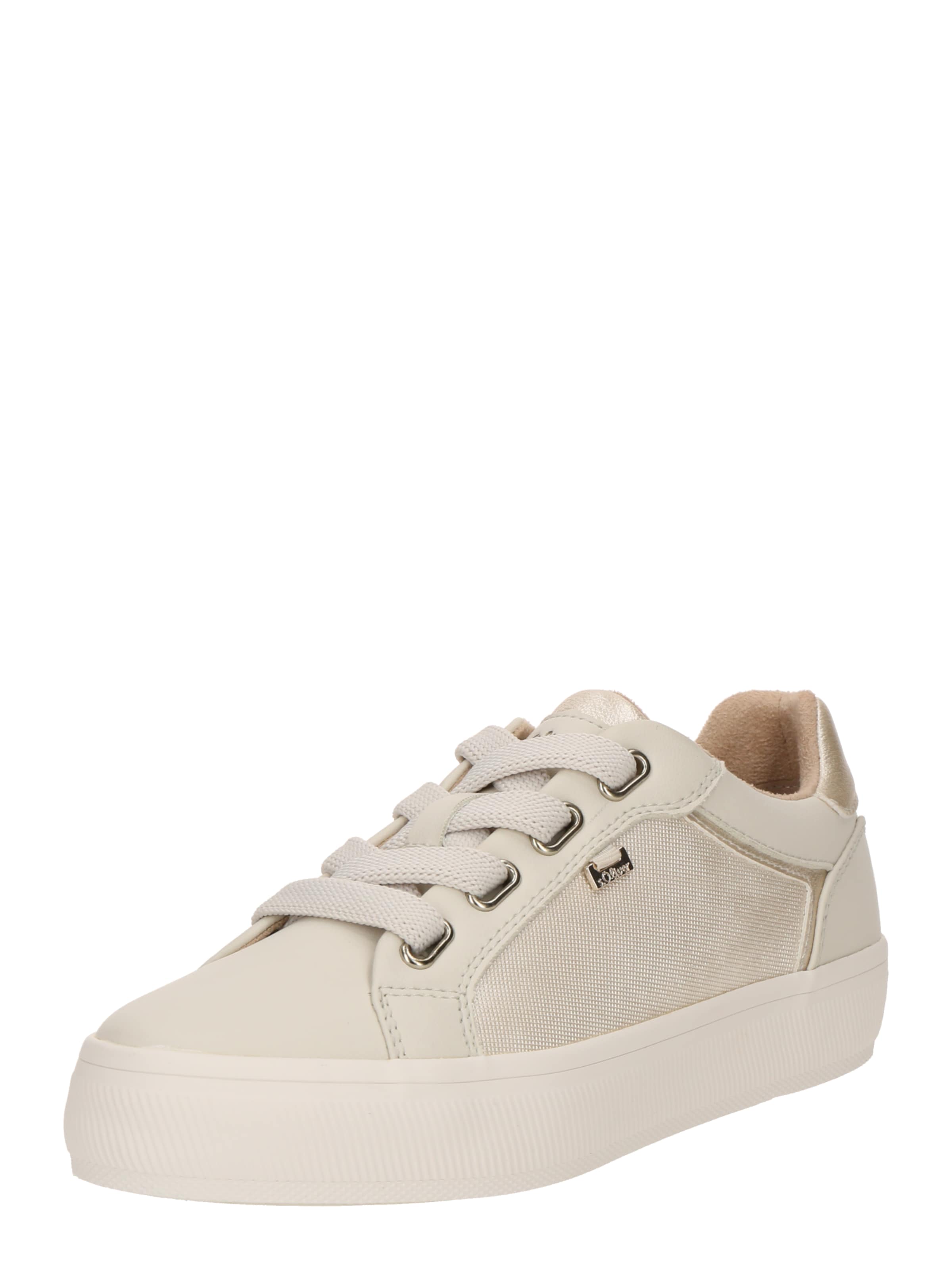 s.Oliver Sneaker in Beige: Vorderseite