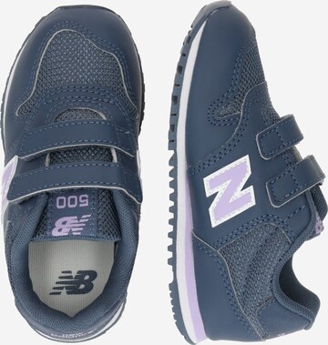 Sneaker '500' di new balance in blu