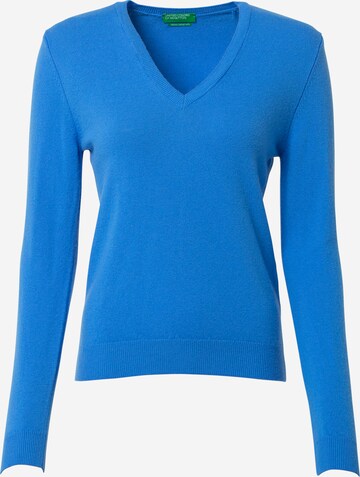 UNITED COLORS OF BENETTON Sweater in Blue: front