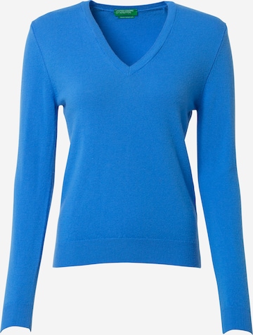 Pull-over UNITED COLORS OF BENETTON en bleu : devant