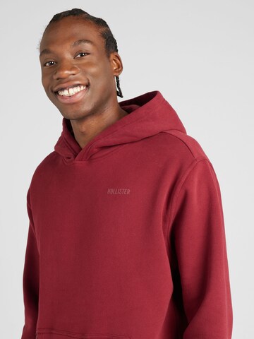 Sweat-shirt HOLLISTER en rouge