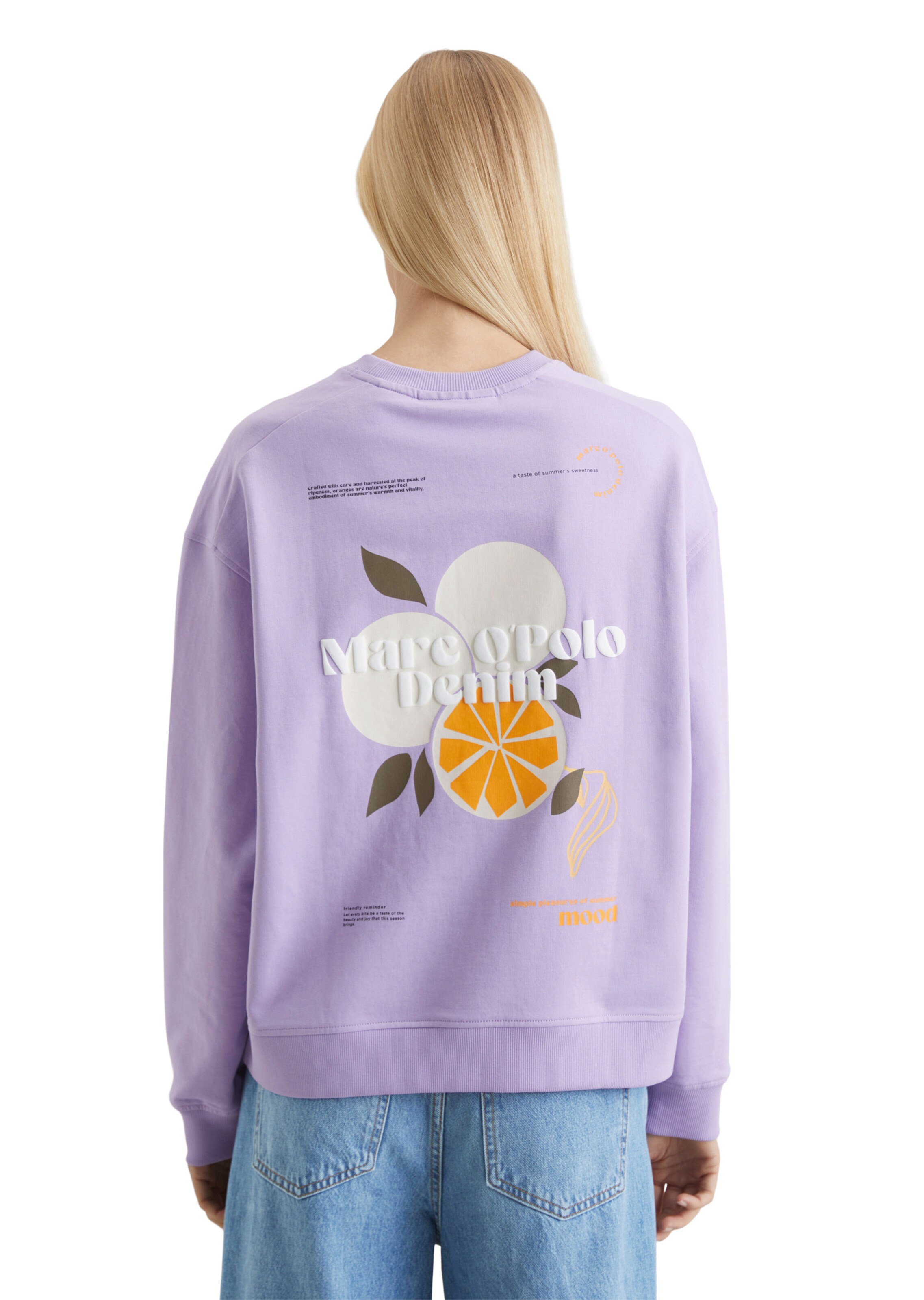 Marc O'Polo DENIM - Sweatshirt em roxo: frente