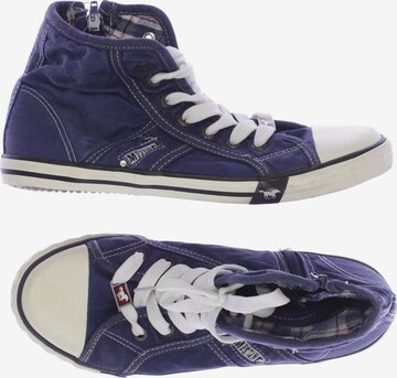 MUSTANG Sneakers & Trainers in 38 in Blue: front