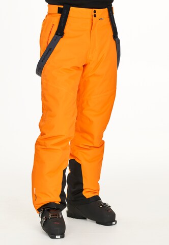 Whistler Regular Workout Pants 'Fairfax' in Orange