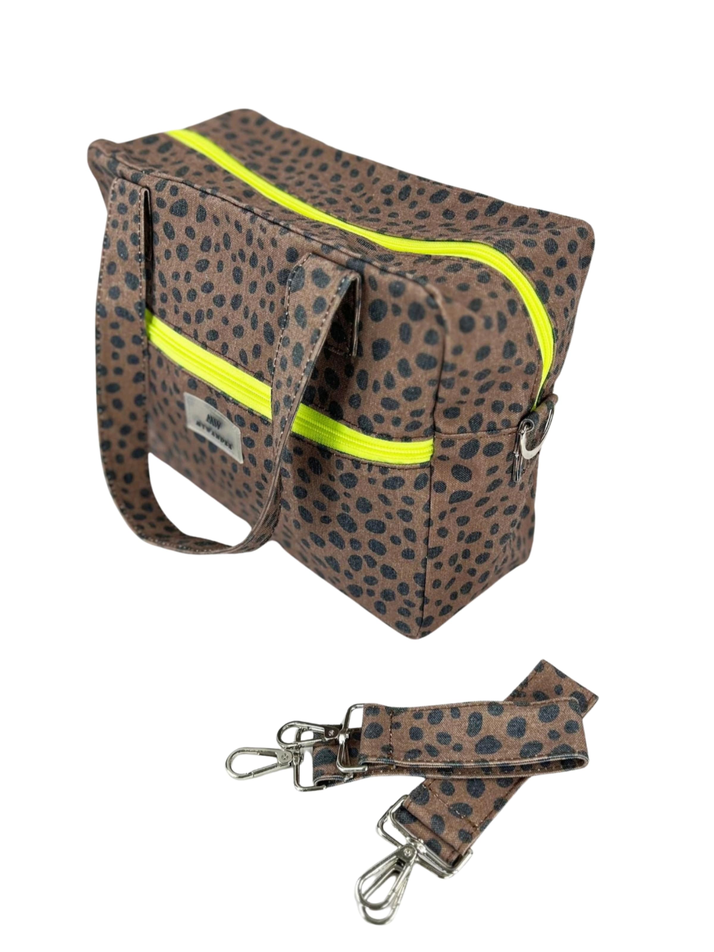 Mywander - Bolsa para pañales 'Portofino Cool Mama' en marrón