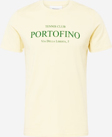 Harmony Paris T-Shirt 'PORTOFINO TENNIS' in Gelb: predná strana