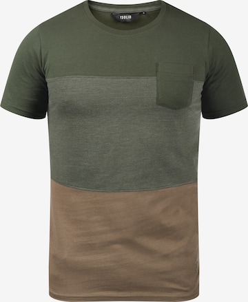 !Solid T-Shirt 'Mingo' in Braun: predná strana