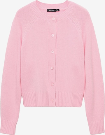MANGO Strickjacke 'Scorpius' in Pink: Vorderseite