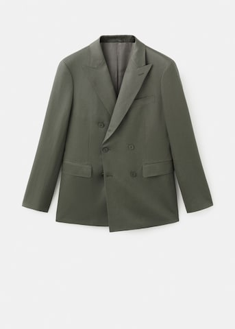 MANGO MAN Slim fit Suit Jacket 'Amalfic' in Green