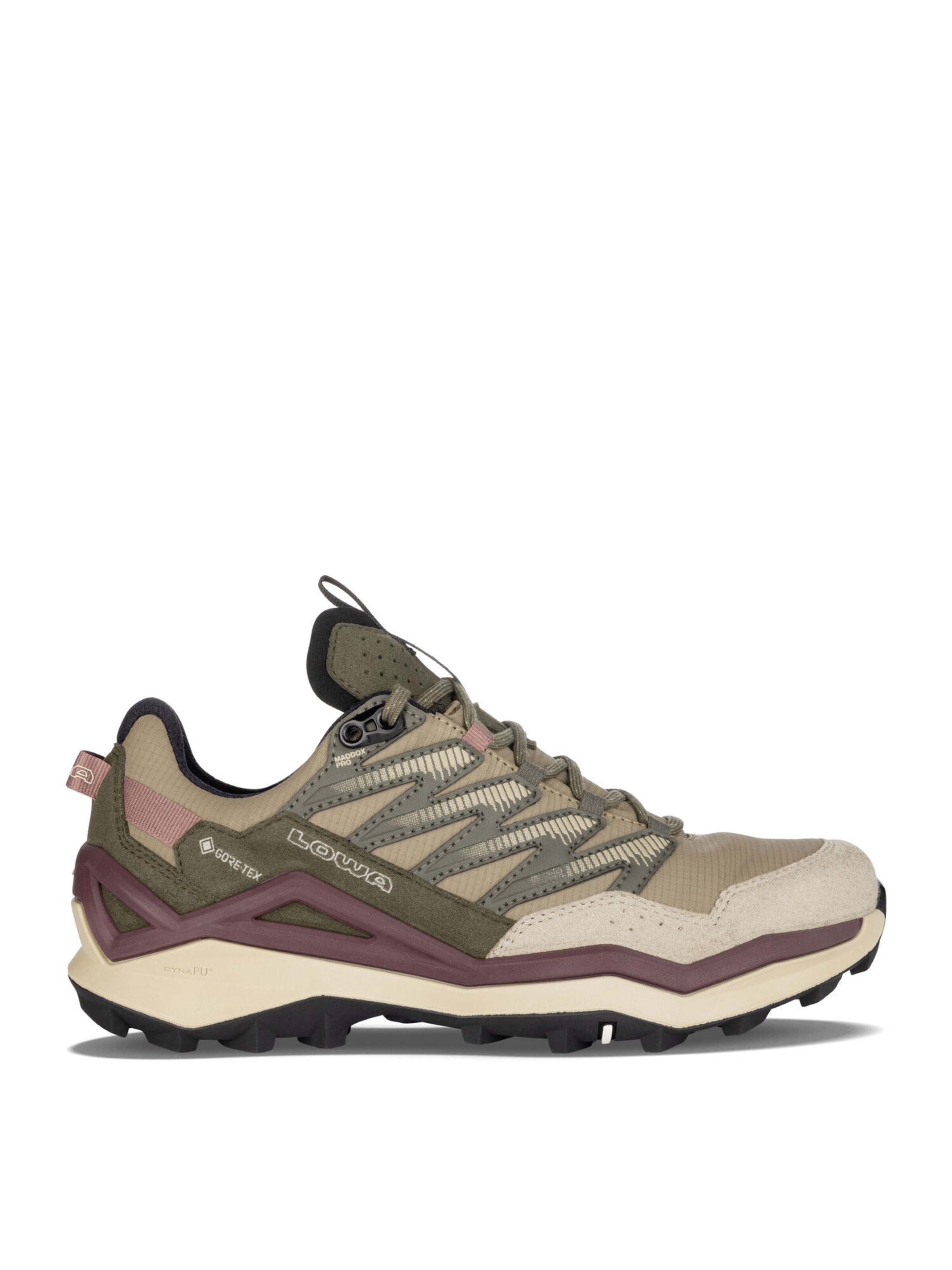LOWA Schnürschuh 'MADDOX PRO GTX LO Ws' in Beige: Vorderseite