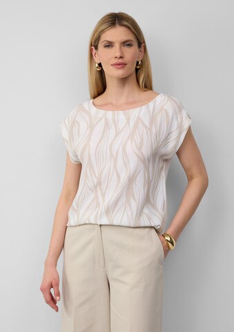 s.Oliver BLACK LABEL Shirt in Beige: front