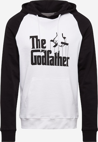 Felpa 'GODFATHER' di Only & Sons in bianco: frontale