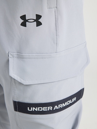 ezüst UNDER ARMOUR Sportnadrágok 'Tech Utility', Termék nézet