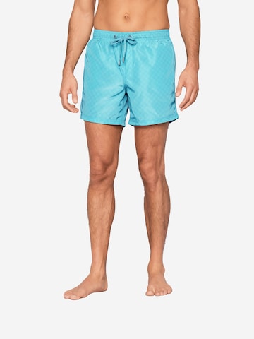 JOOP! Badeshorts 'Mediterran' in Blau