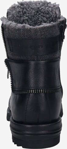 bugatti Lace-Up Boots 'Sentra' in Black