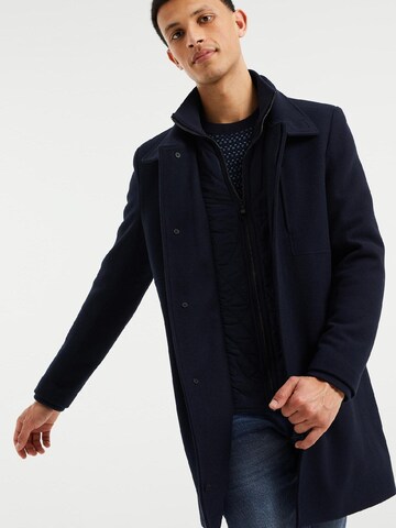 WE Fashion Winter coat in Blue