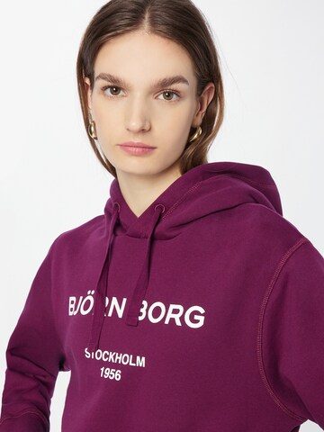 BJÖRN BORG Sportief sweatshirt 'BOYFRIEND' in Rood