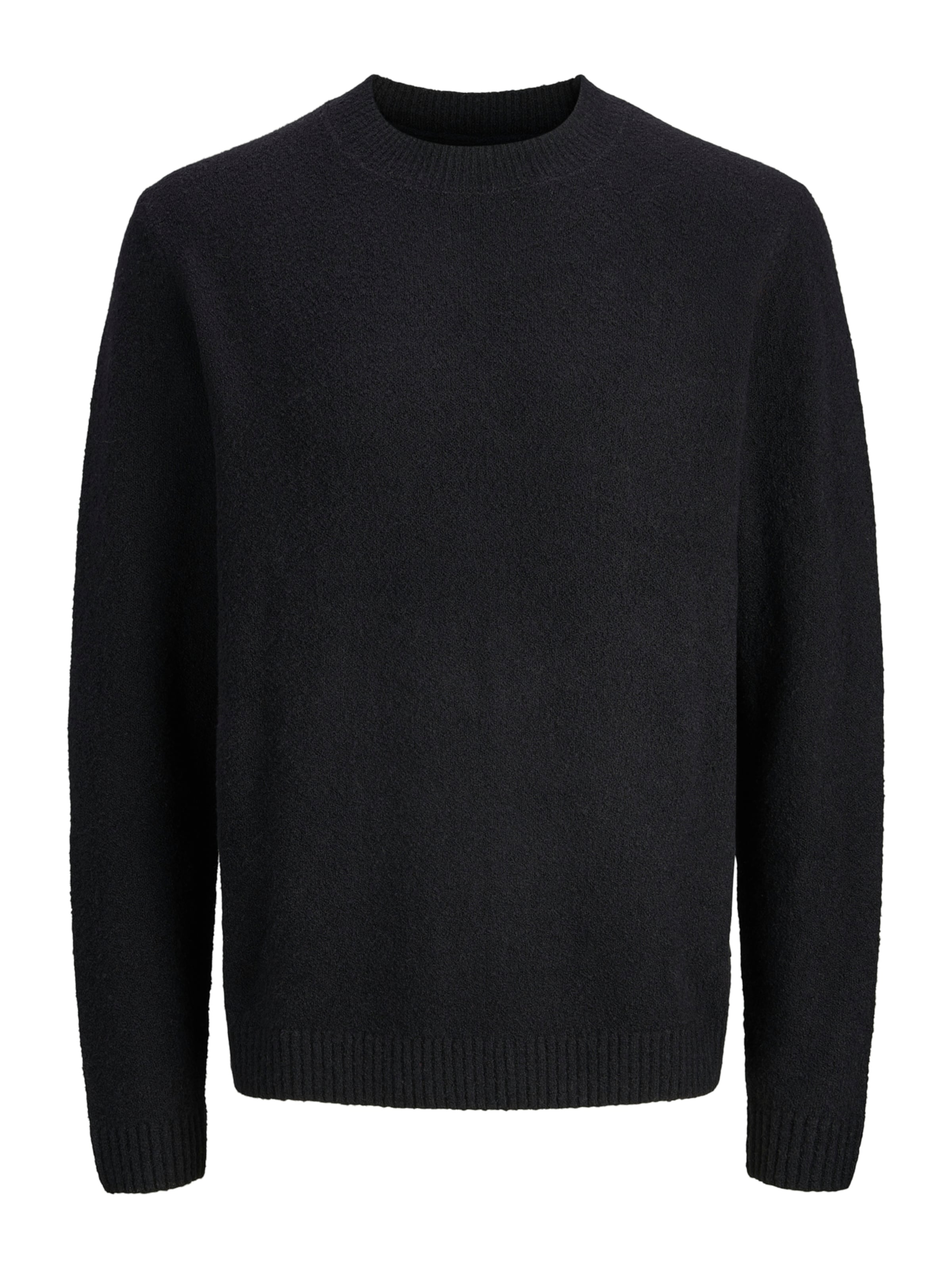 Jack & Jones Plus Πουλόβερ 'JPRBLAMAVERICK' σε μαύρο: μπροστά