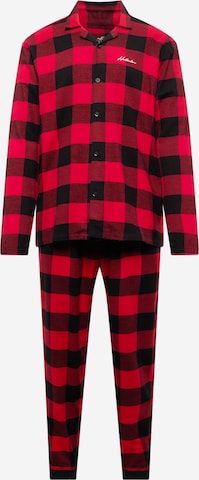 HOLLISTER Pajamas long in Red: front