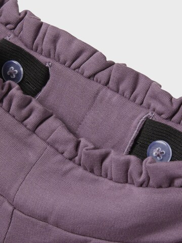 NAME IT Tapered Trousers in Purple