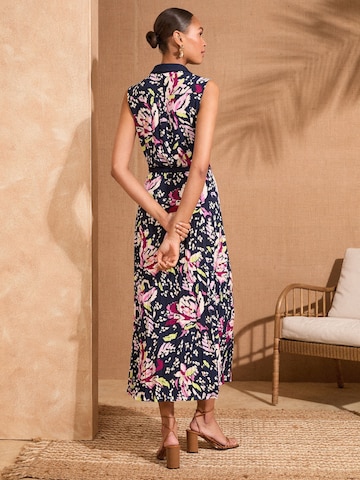 love & roses Košeľové šaty - Modrá