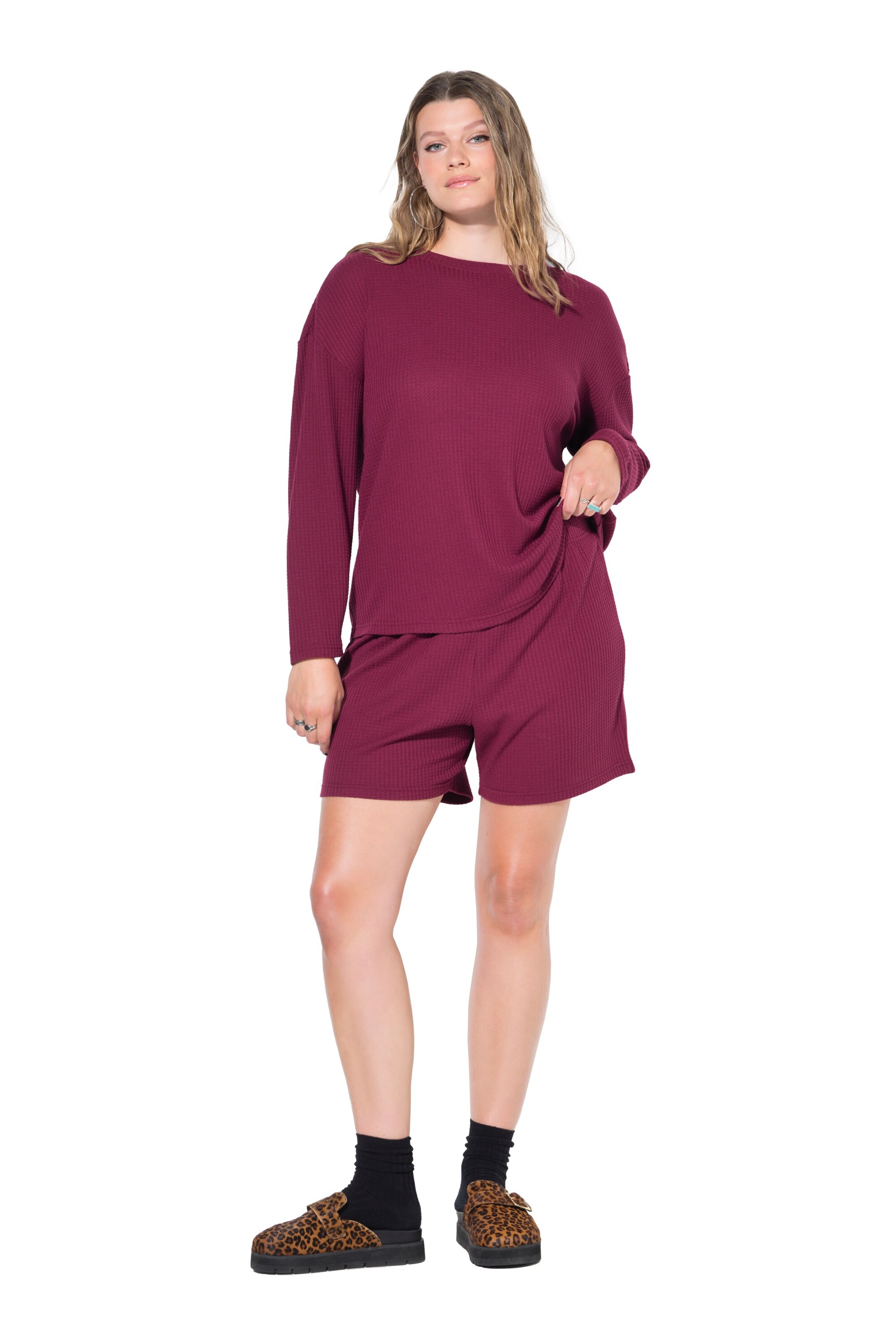 Studio Untold Pyjama in Rood: voorkant