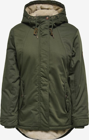 ONLY Between-seasons parka 'ONLWILDA' in Green: front